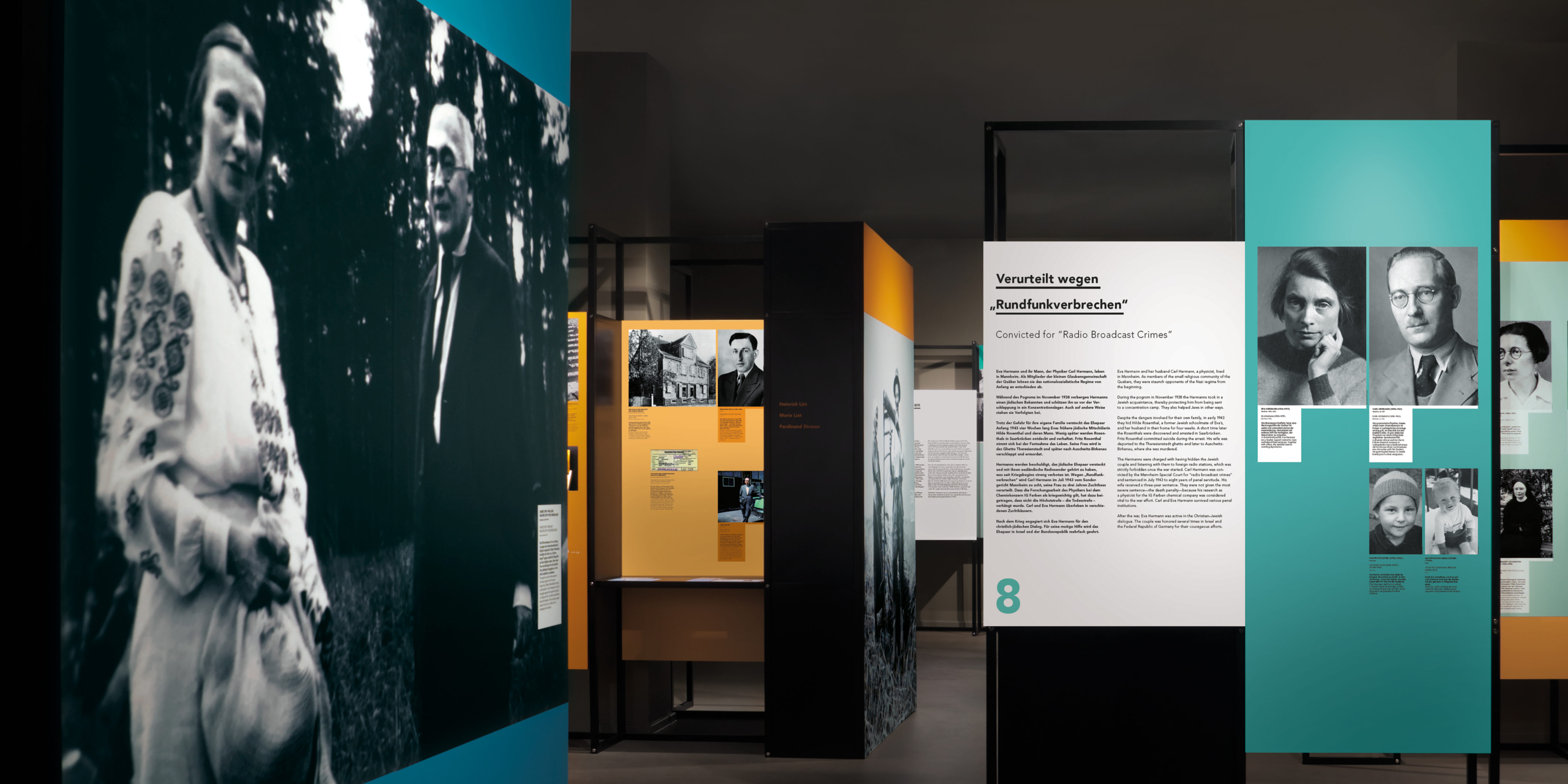 Die neue Dauerausstellung © Gedenkstätte Stille Helden Die neue Dauerausstellung der Gedenkstätte Stille Helden © Gedenkstätte Stille Helden