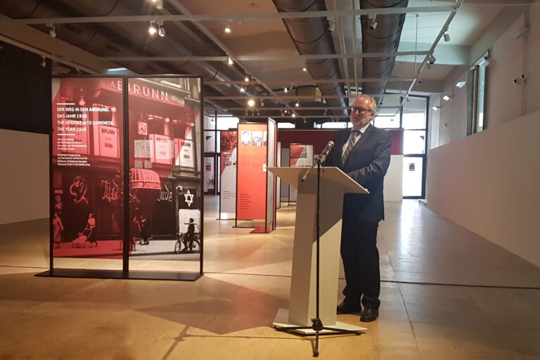 Begrüßung und thematische Einführung durch Prof. Dr. Günter Morsch © Ständige Konferenz