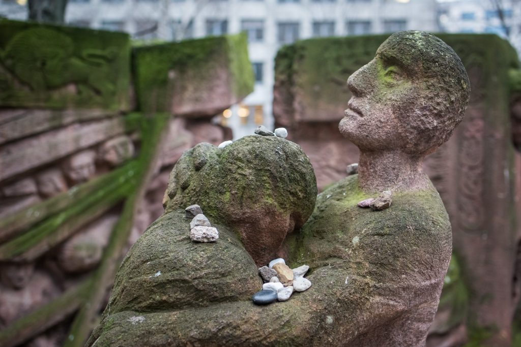 Skulptur in der Rosenstraße