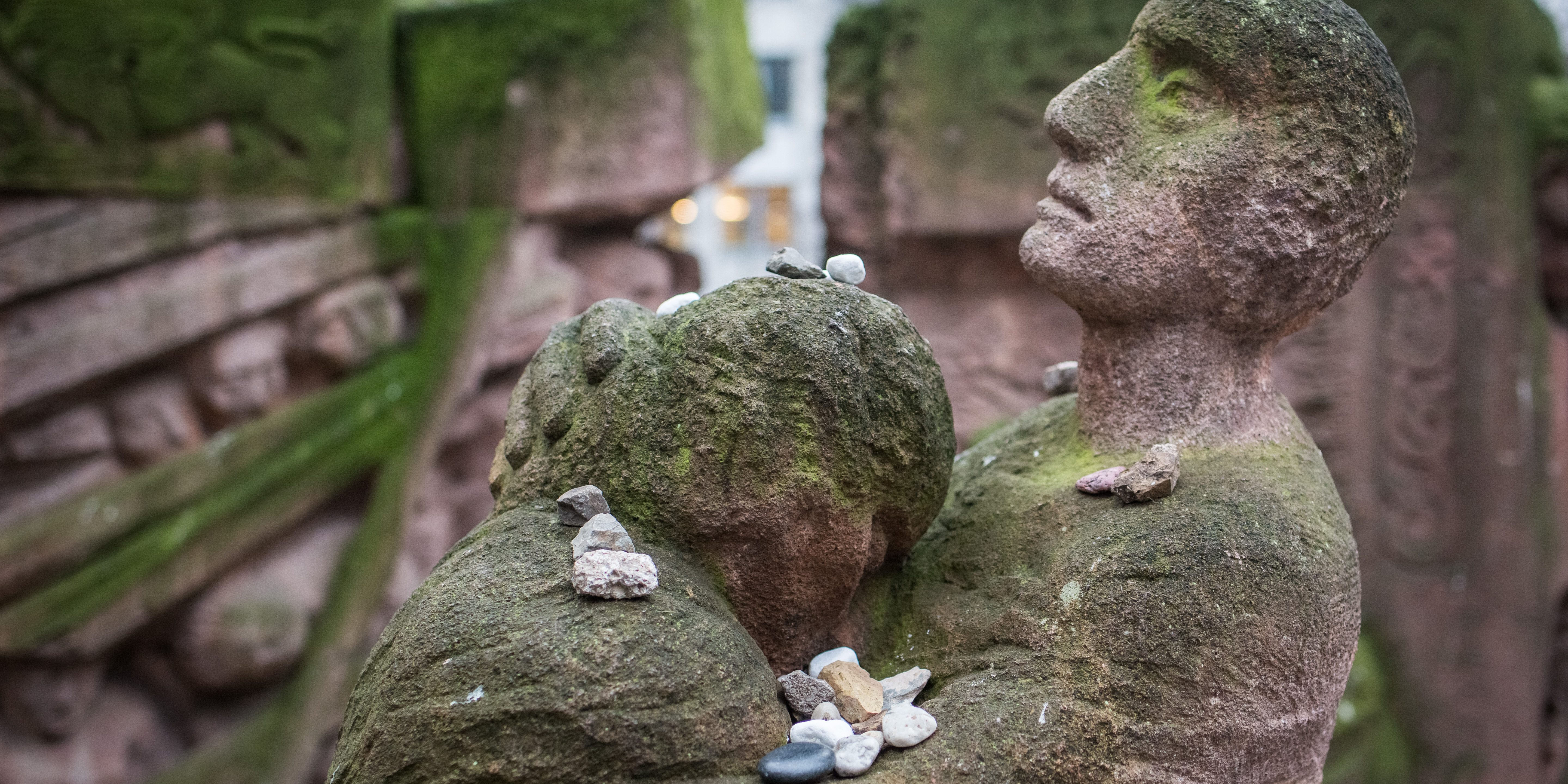 Skulptur in der Rosenstraße