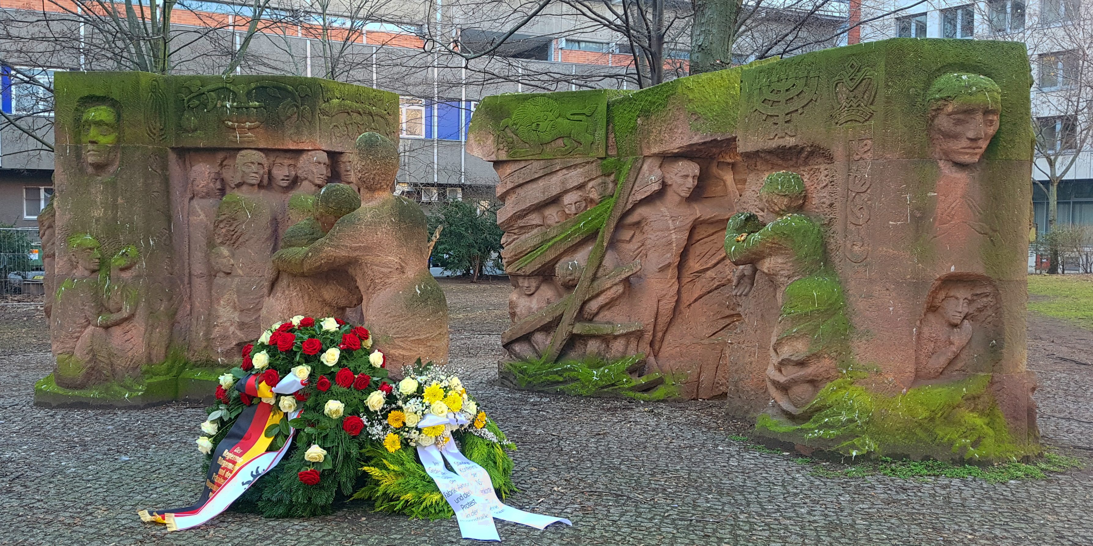 Gedenken in der Rosenstraße 2021 Gedenken in der Rosenstraße 2021