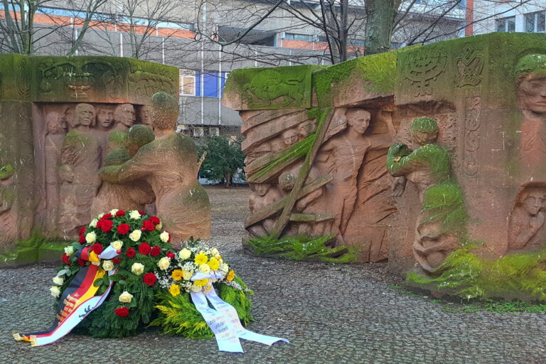 Gedenken in der Rosenstraße 2021