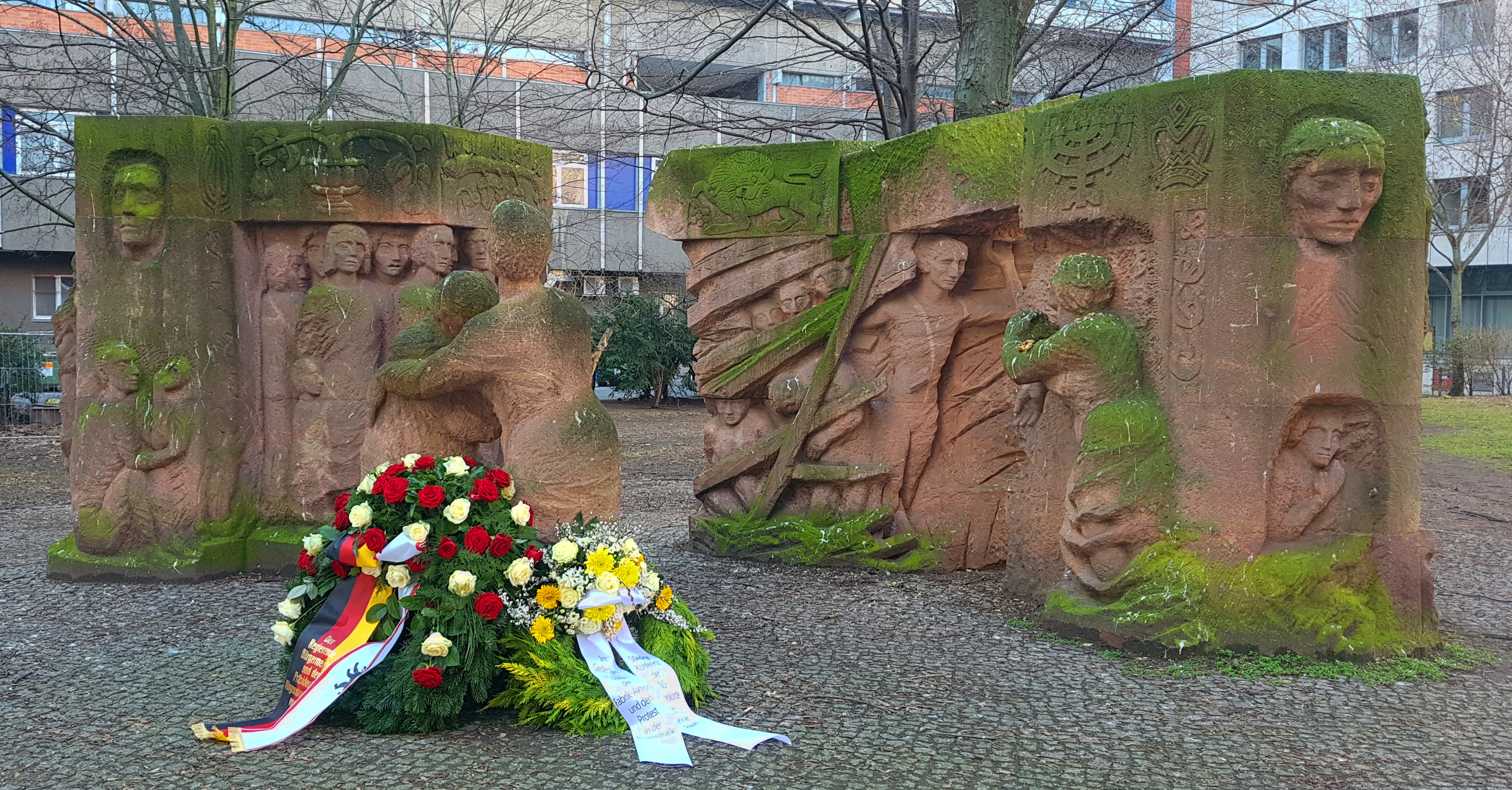 Gedenken in der Rosenstraße 2021